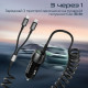 Зарядное устройство Promate 33W USB-C + Lightning cables + USB-A port (powerdrive-33pdci.black)