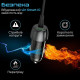 Зарядное устройство Promate 33W USB-C + Lightning cables + USB-A port (powerdrive-33pdci.black)