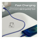 Дата кабель USB 2.0 AM to Lightning 1.2m blue Promate (powerline-ai120.blue)