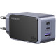 Зарядний пристрій Ugreen 3xUSB 65W (2xUSB-C+USB-A) Gan Nexode Fast Charger Grey X553 (35042)