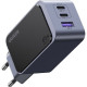 Зарядное устройство для Ugreen 3xUSB 65W (2xUSB-C+USB-A) Gan Nexode Fast Charger Grey X553 (35042)