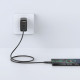 Дата кабель USB-C to USB-C 1.2m 3A TPE C3-03 Black Acefast (6974316280842)