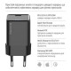 Зарядний пристрій ColorWay GaN Mini 25W PD Port PPS USB-C black (CW-CHS052PD-BK)