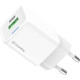 Зарядний пристрій ColorWay GaN Mini 30W PD Port PPS USB (Type-C PD + USB QC4.0) white (CW-CHS053PD-WT)