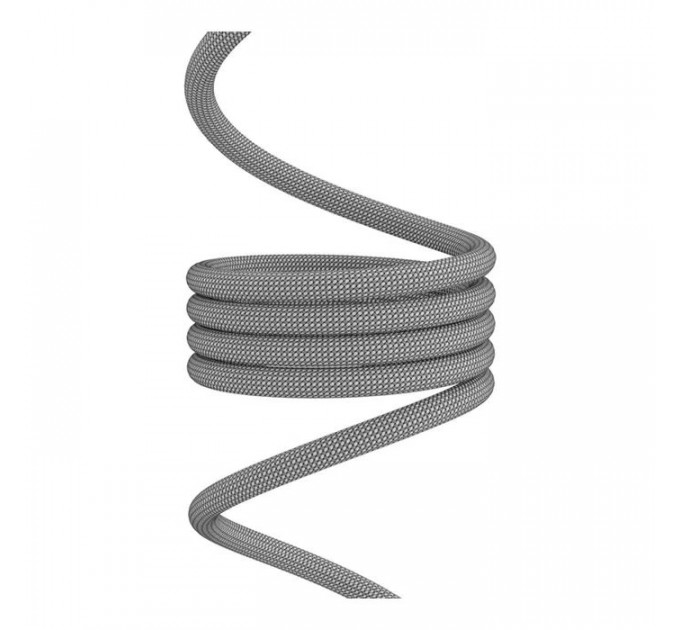 Дата кабель USB-C to USB-C 1.0m 60W Magnet Braided Light Grey Canyon (CND-CCMG60AB15LG)