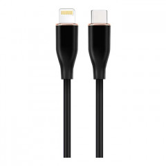 Дата кабель USB 2.0 AM to Lightning 1.5m 2.25A Cablexpert (CC-USB2S-CM8PM-1.5M-BK)