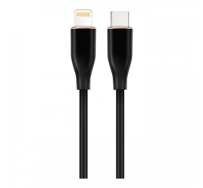 Дата кабель USB 2.0 AM to Lightning 1.5m 2.25A Cablexpert (CC-USB2S-CM8PM-1.5M-BK)