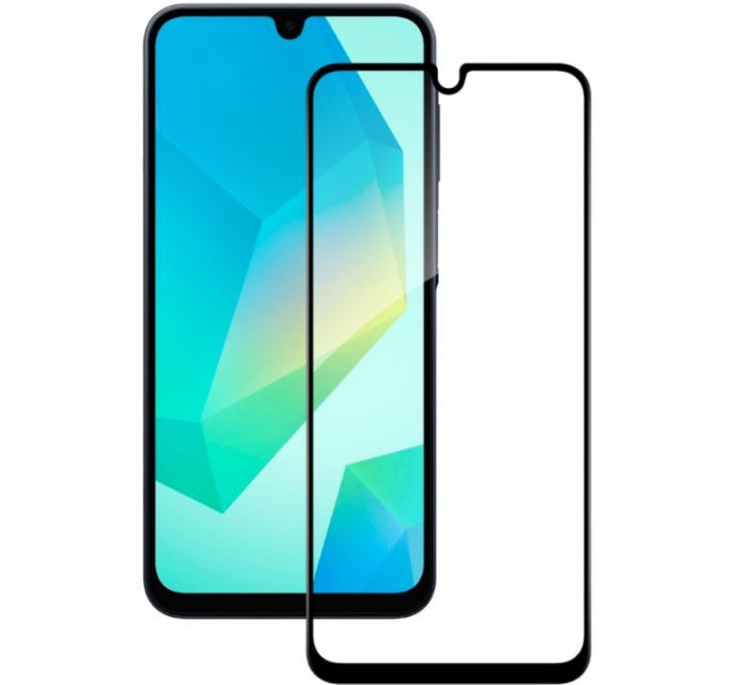 Скло захисне ACCLAB Full Glue Samsung A16 Black (1283126598821)