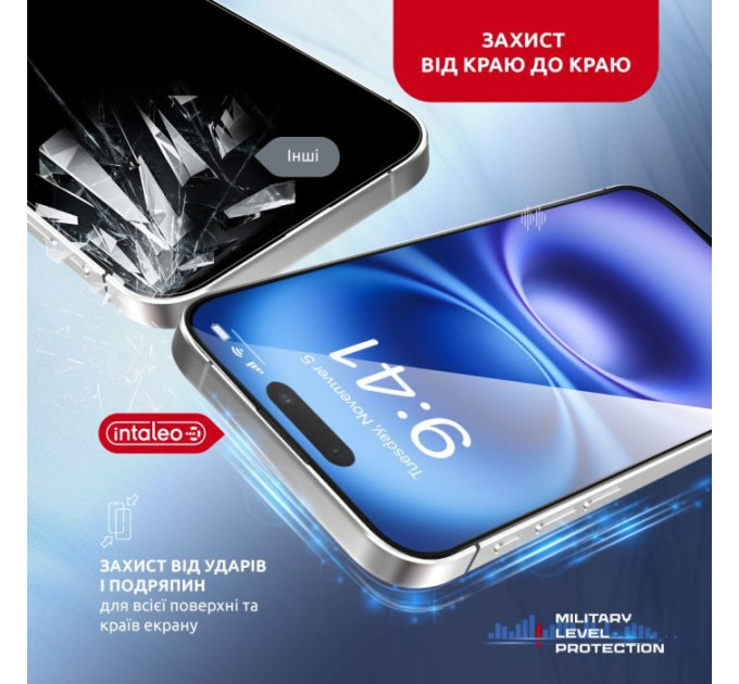 Скло захисне Intaleo MagicBox Apple iPhone 16 PLUS (4820266742928)