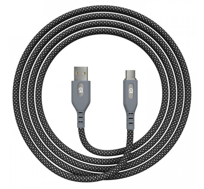Дата кабель USB 2.0 AM to USB-C 1.0m Magnetic 3A black Armorstandart (ARM75514)