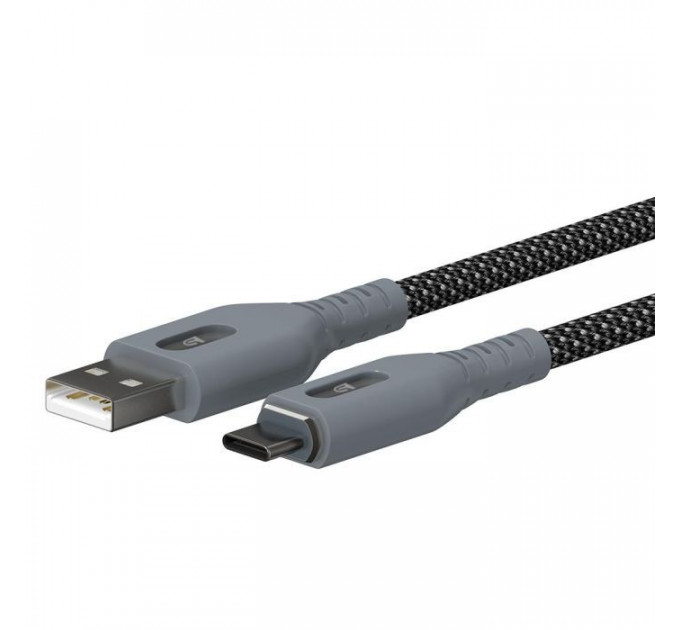 Дата кабель USB 2.0 AM to USB-C 1.0m Magnetic 3A black Armorstandart (ARM75514)
