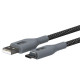 Дата кабель USB 2.0 AM to USB-C 1.0m Magnetic 3A black Armorstandart (ARM75514)