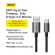 Дата кабель USB 2.0 AM to USB-C 2.0m Superior Fast Charging 100W cluster black Baseus (P10320102114-02)