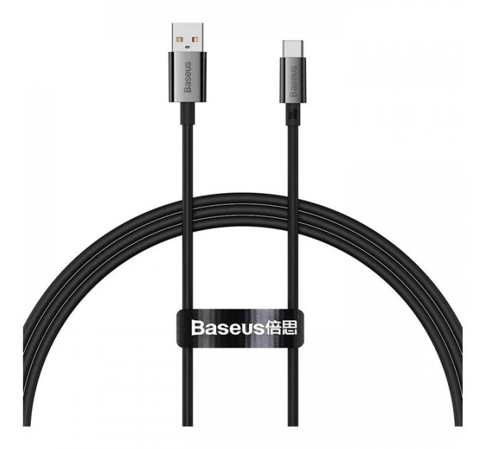 Дата кабель USB 2.0 AM to USB-C 2.0m Superior Fast Charging 100W cluster black Baseus (P10320102114-02)