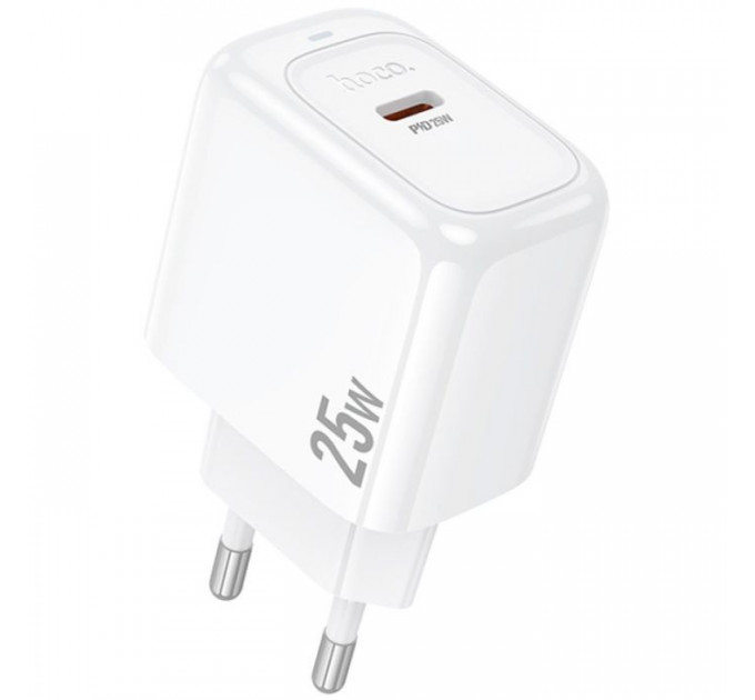 Зарядний пристрій HOCO CS53A Surplus USB-C PD25W White (6942007631488)