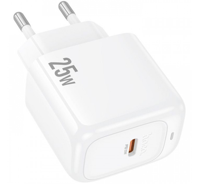 Зарядний пристрій HOCO CS53A Surplus USB-C PD25W White (6942007631488)