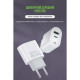 Зарядное устройство MadeInFuture MFS12 12W 1xUSB-A + 1xUSB-C + cable USB-A to Lightning White (MIF82823)