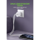 Зарядное устройство MadeInFuture MFS12 12W 1xUSB-A + 1xUSB-C + cable USB-A to Lightning White (MIF82823)