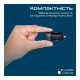 Зарядний пристрій Promate drivegear-pd33 USB-C PD33W + USB-A QC3.0 Black (drivegear-pd33)
