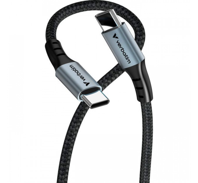 Дата кабель USB-C to USB-C 1.2m 60W black Verbatim (31845)