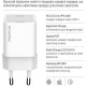 Зарядний пристрій ColorWay C101D GaN Mini 20W PD PPS USB-C + cable USB-C to Lightning white (CW-CHS059PDL-WT)