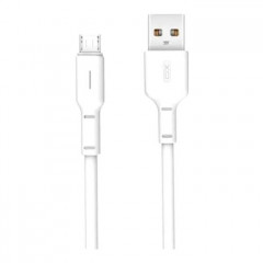 Дата кабель USB 2.0 AM to Micro 5P 1.0m 3A white XO (NB112-M-WH) Дата кабель USB 2.0 AM to Micro 5P 1.0m 3A white XO (NB112-M-WH)