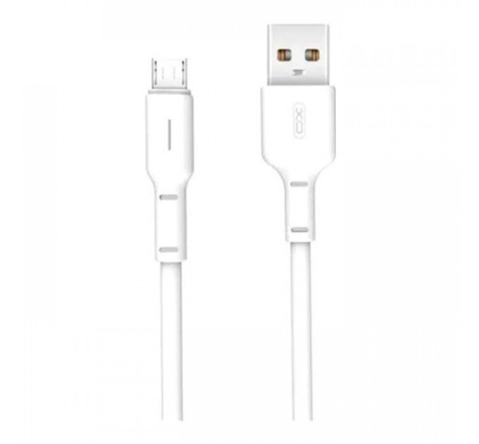 Дата кабель USB 2.0 AM to Micro 5P 1.0m 3A white XO (NB112-M-WH) Дата кабель USB 2.0 AM to Micro 5P 1.0m 3A white XO (NB112-M-WH)