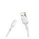 Дата кабель USB 2.0 AM to Micro 5P 1.0m 3A white XO (NB112-M-WH)