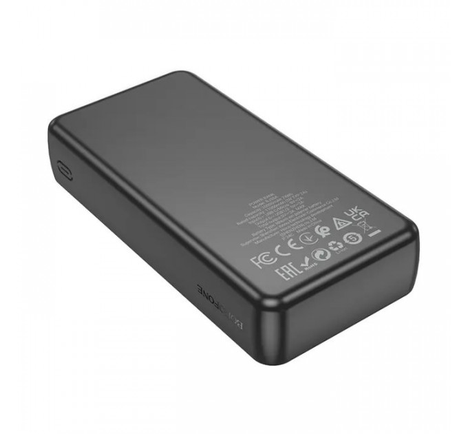 Батарея універсальна BOROFONE 20000mAh BJ55A Graceful Black (6941991111785)