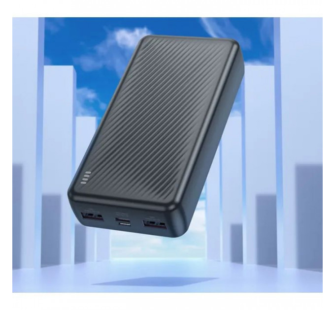 Батарея універсальна BOROFONE 20000mAh BJ55A Graceful Black (6941991111785)