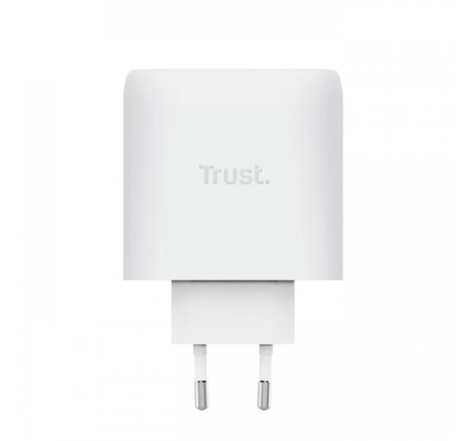 Зарядний пристрій Trust USB-C 65W GaN PD\/PPS white (25524_TRUST)