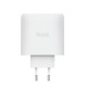 Зарядний пристрій Trust USB-C 65W GaN PD\/PPS white (25524_TRUST)