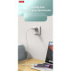 Дата кабеля USB 2.0 AM to USB-C 1.0m braided white XO (NB235_C_White)