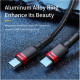 Дата кабель USB-C to USB-C 2.0m PD2.0 100W (20V\/5A) red+black Baseus (CATKLF-AL91)