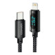 Дата кабель USB-C to Lightning 1.0m 29W LED black Essager (EXCTL-XY01-P)