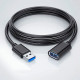 Дата кабеля USB 3.0 AM\AF 1.5m Essager (EXCAM-YTA01)