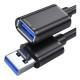Дата кабеля USB 3.0 AM\AF 1.5m Essager (EXCAM-YTA01)