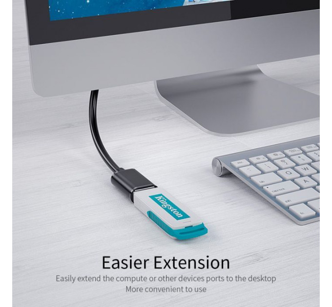 Дата кабеля USB 3.0 AM\AF 1.5m Essager (EXCAM-YTA01)