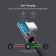 Дата кабеля USB 2.0 AM to USB-C 3.0m 3A 90° corner US176 black Ugreen (70875)