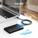 Дата кабель USB 3.0 AM to USB-C 1.5m 3A US184 black Ugreen (20883)