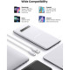 Дата кабеля USB 2.0 AM to USB-C 0.5m 3A US288 white Ugreen (60130)