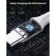Дата кабеля USB 2.0 AM to USB-C 0.5m 3A US288 white Ugreen (60130)