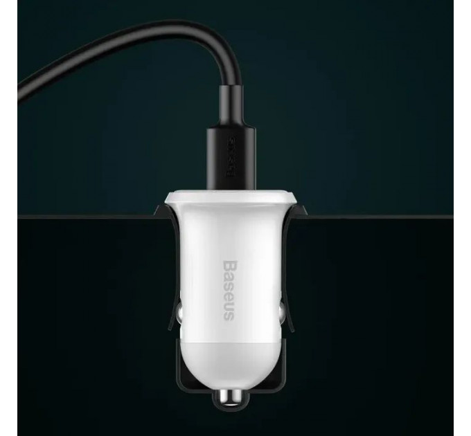 Зарядний пристрій Baseus 2xUSB 24W Grain Pro (CCALLP-02)