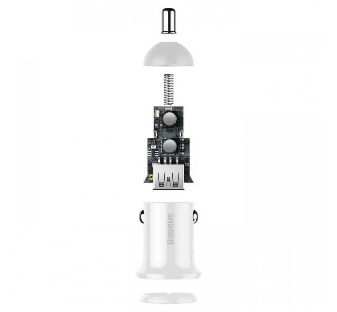 Зарядний пристрій Baseus 2xUSB 24W Grain Pro (CCALLP-02)