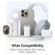 Зарядний пристрій Baseus 1xUSB-C 20W + 1xUSB white + cable USB-C to USB-C 60W 1.0m (P10111608213-01)