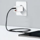 Зарядний пристрій Baseus 1xUSB-C 30W + 1xUSB white (CCSUPP-E02)