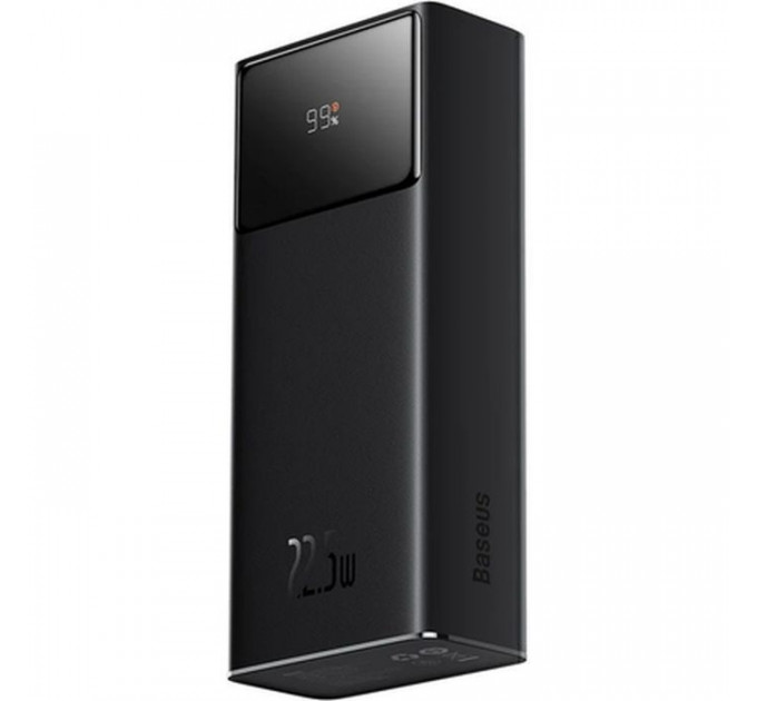 Батарея універсальна Baseus Star Lord Display 30000mAh 22.5W QC\/3.0 PD\/3.0 Black (PPXJ080101)