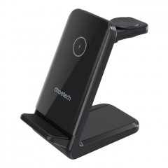 Зарядний пристрій Choetech Wireless 3-in-1 15W black (T608-F)