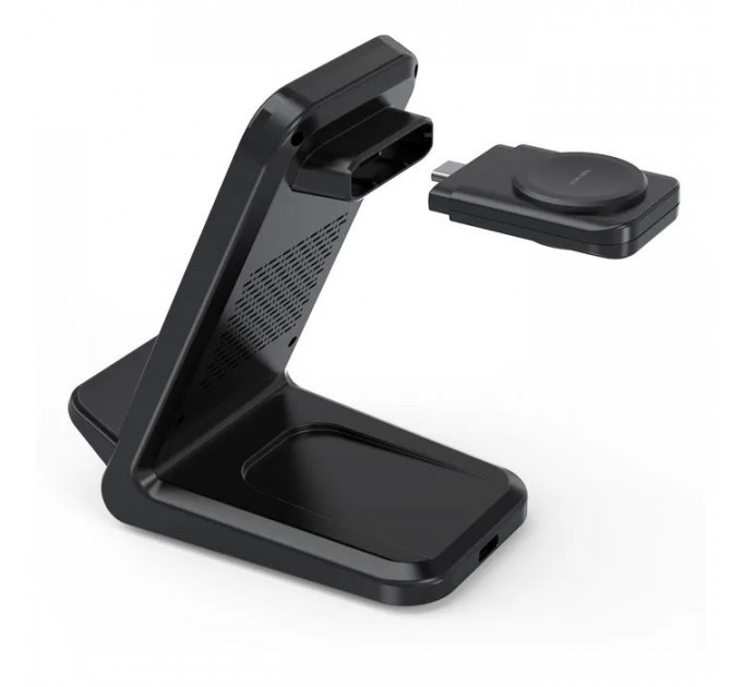 Зарядное устройство для Choetech Wireless 3-in-1 15W black (T608-F)