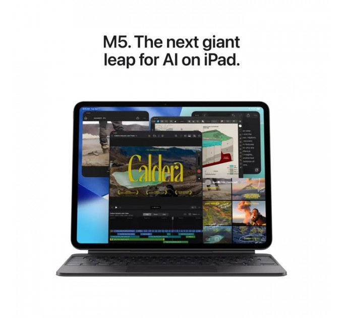 Планшет Apple iPad Pro 13\" M5 Wi‑Fi 256GB with standard glass - Silver (MDYK4TY\/A)